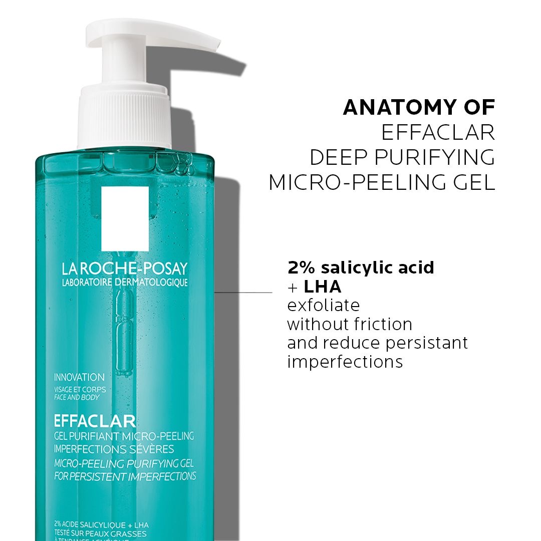 La Roche Posay Effaclar Gel Purifiant Micro-Peeling - Image 3