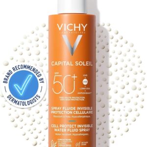 Vichy Capital Soleil Spray Fluide Invisible Protection Cellulaire 50+