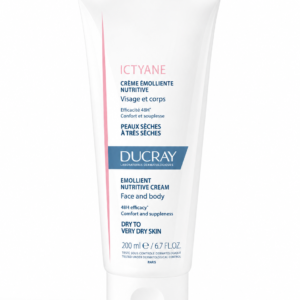 DUCRAY ICTYANE Crème Émolliente Nutritive Visage et Corps 200ml